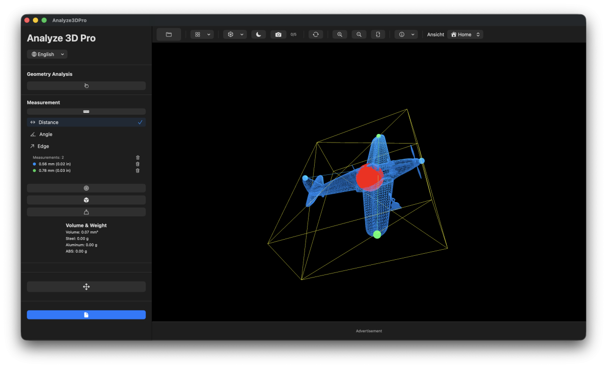 Mockup iPhone und Laptop mit 3D‑Viewer und Messungen